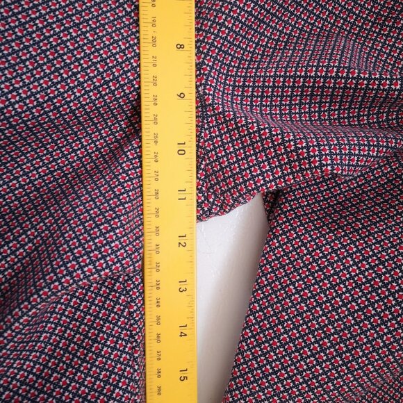 Talbots Heritage Petites Ladies Size 14P Navy & Red Pants - Picture 11 of 12